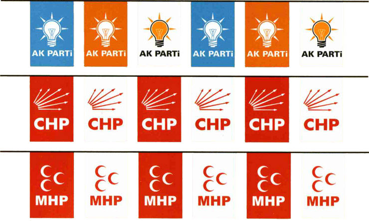 Parti Bayrakları